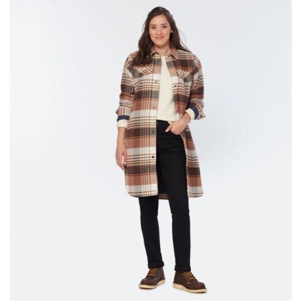 Duluth Trading Folklore Flannel Insulated Duster